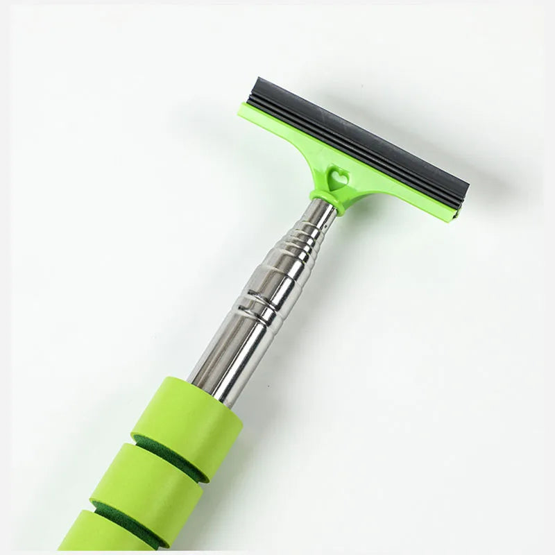 Teleskop-Rückspiegelwischer mit 2-in-1 Reinigungsaufsatz | 21–96 cm