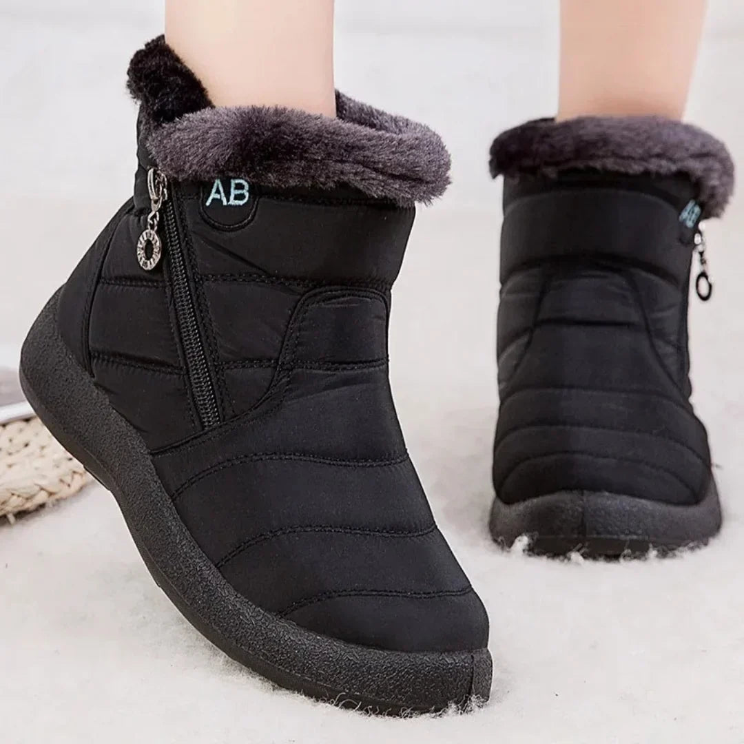 Gefütterte Winterstiefel – wasserabweisend und rutschfest