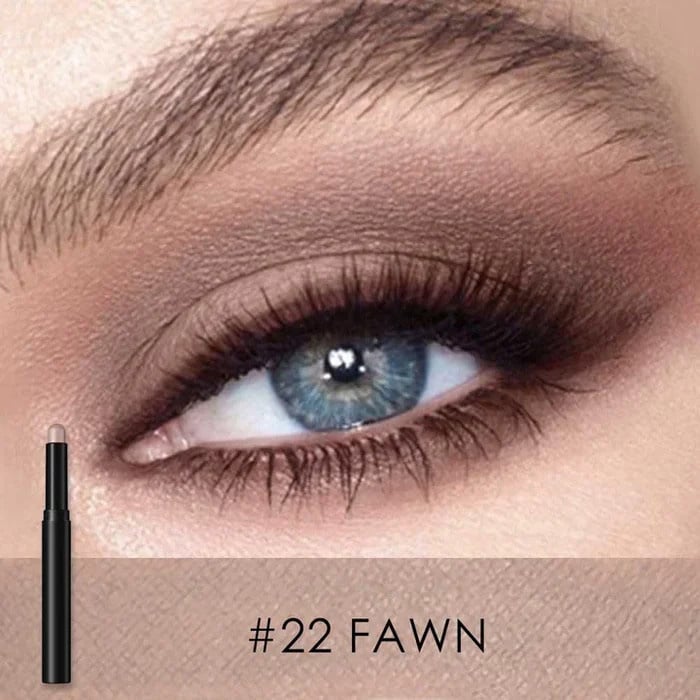 2-in-1 Augenstift wasserfest - Lidschatten und Eyeliner kombiniert