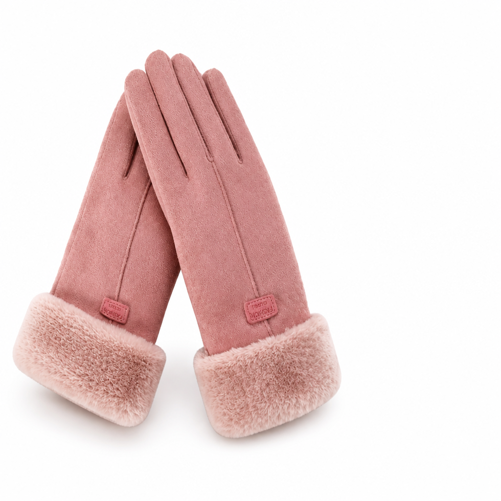 Beheizte Damenhandschuhe mit Touchscreen-Funktion und verstellbarer Wärme