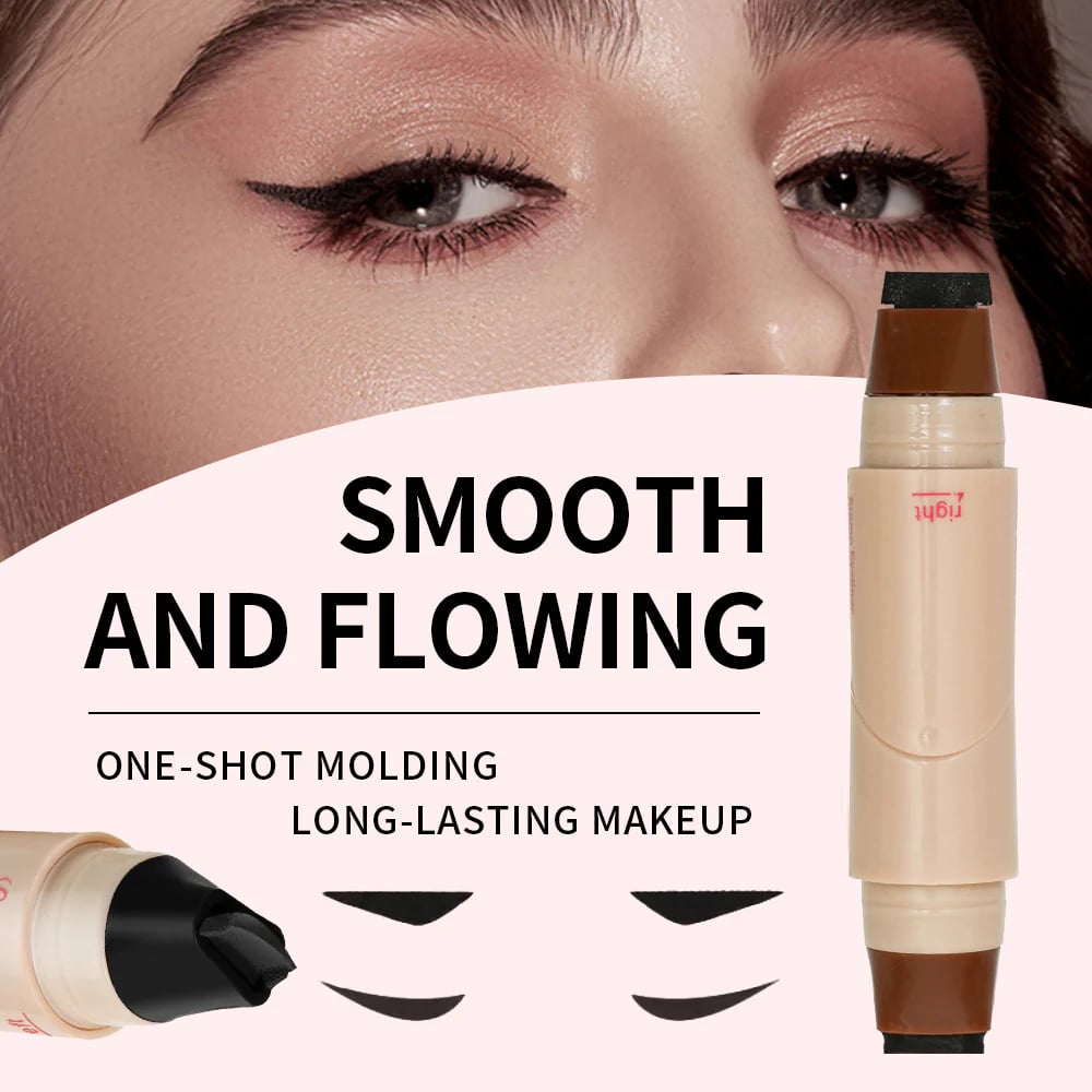 Doppelseitiger Eyeliner mit Wing Stempel für perfekten Cat Eye Look