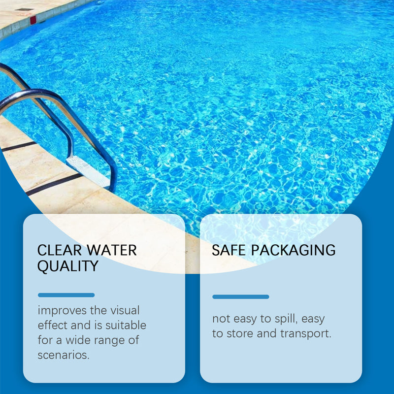 Pool Wasserklarung Konzentrat - Algen- und Bakterienentfernung