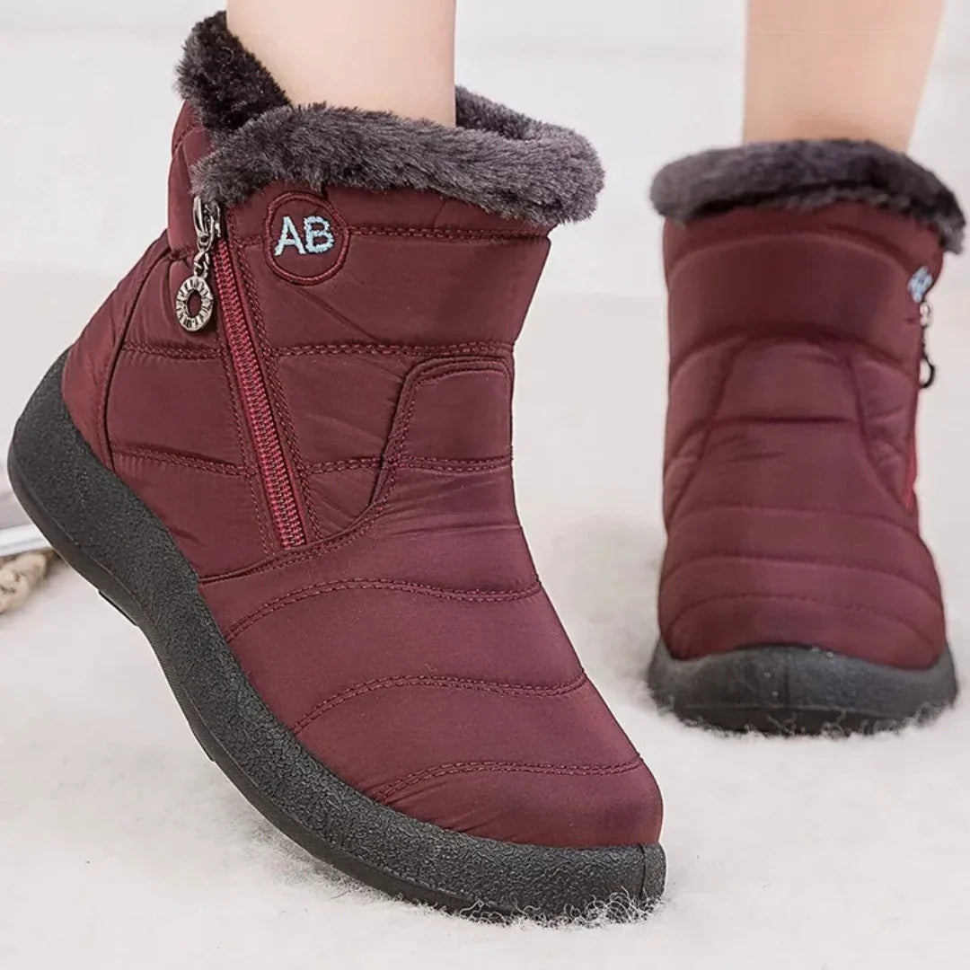 Gefütterte Winterstiefel – wasserabweisend und rutschfest