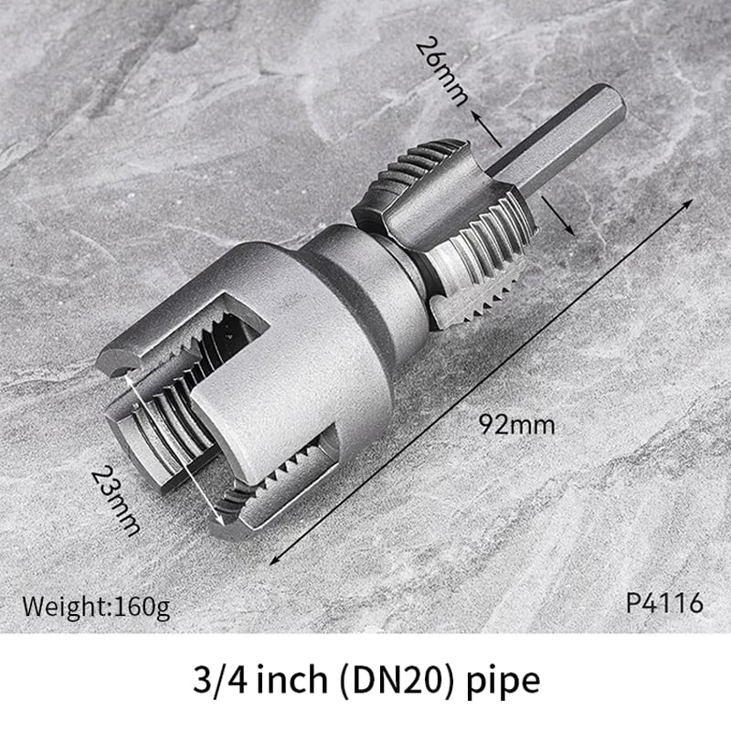 Gewindeschneider für Kunststoffrohre – Innen- & Außengewinde PPR PVC