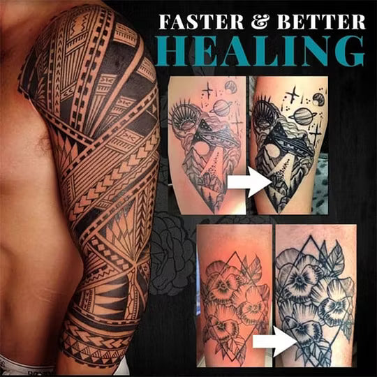 Tattoo Pflegebalm – Natürlicher Glanzbalm für tätowierte Haut