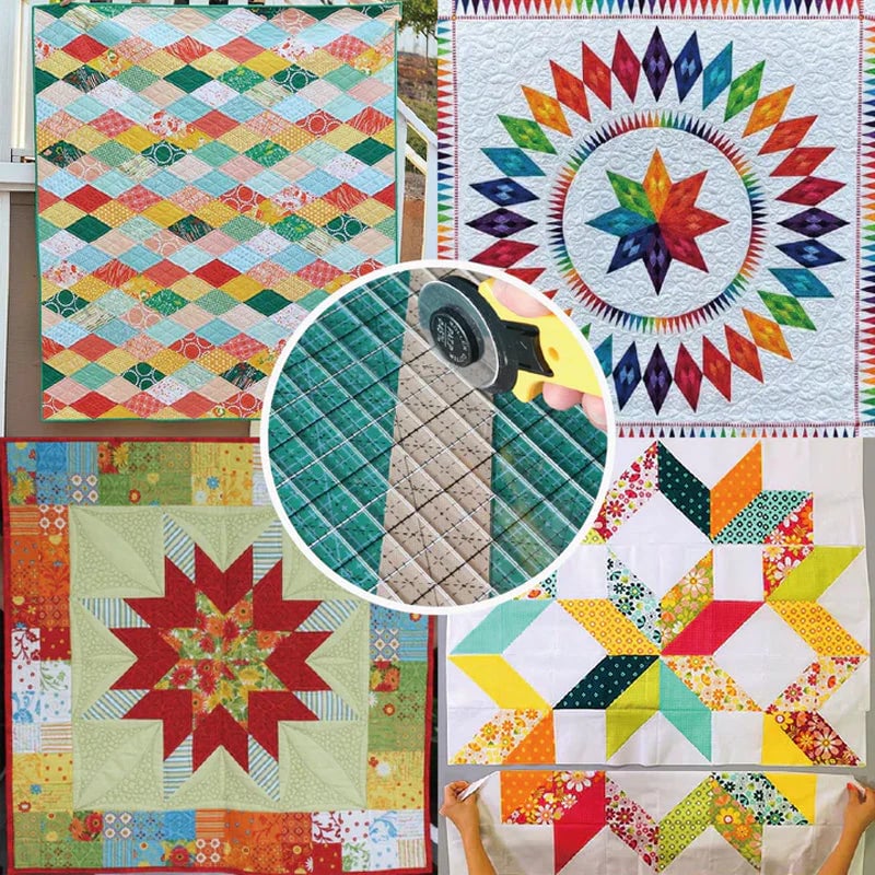 Stoffschneider für Quilting und Nähen - Präzise Stoffschnitte