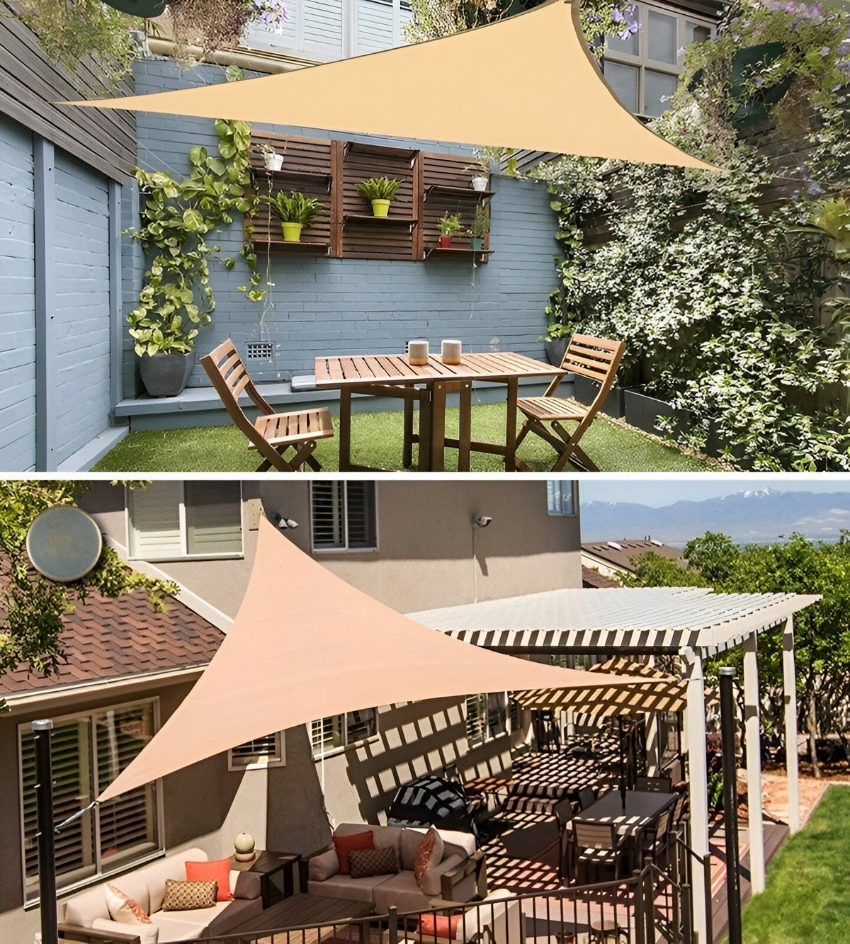 Sonnensegel Dreieck – UV-Schutz für Garten, Terrasse & Balkon