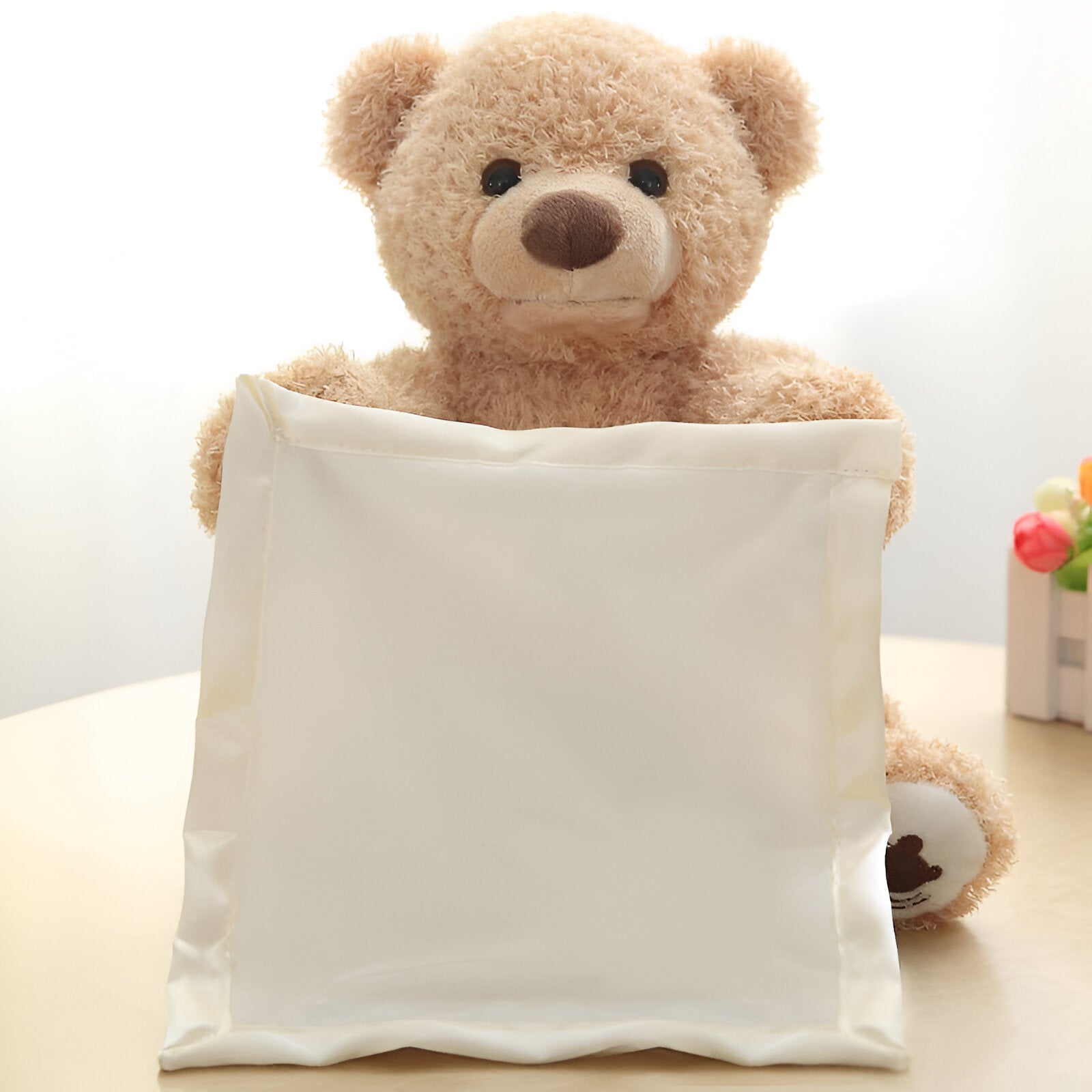 Interaktiver Teddy Bär mit Sprüchen und Bewegungen - 30cm Kuscheltier