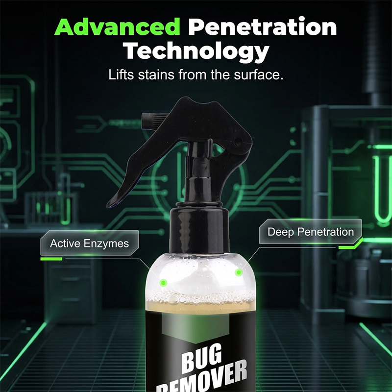 Insekten- & Schmutzentferner Spray – pH-neutral für Auto Lack & Glas