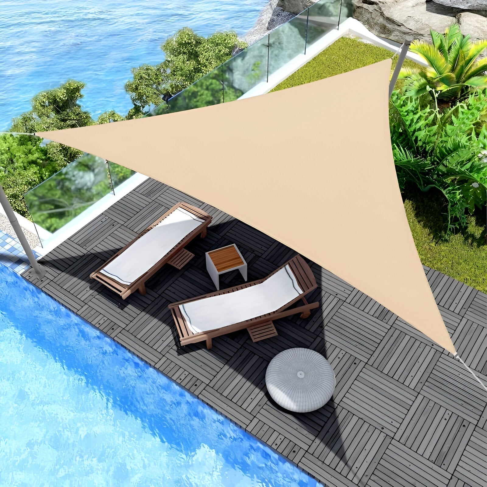 Sonnensegel Dreieck – UV-Schutz für Garten, Terrasse & Balkon