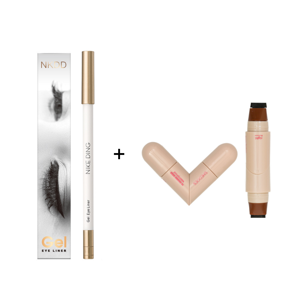 Doppelseitiger Eyeliner mit Wing Stempel für perfekten Cat Eye Look