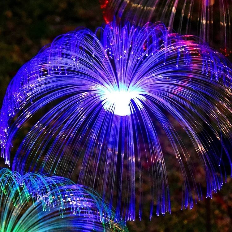 Solar Gartenleuchten Quallenform - LED Solarlampen wasserdicht