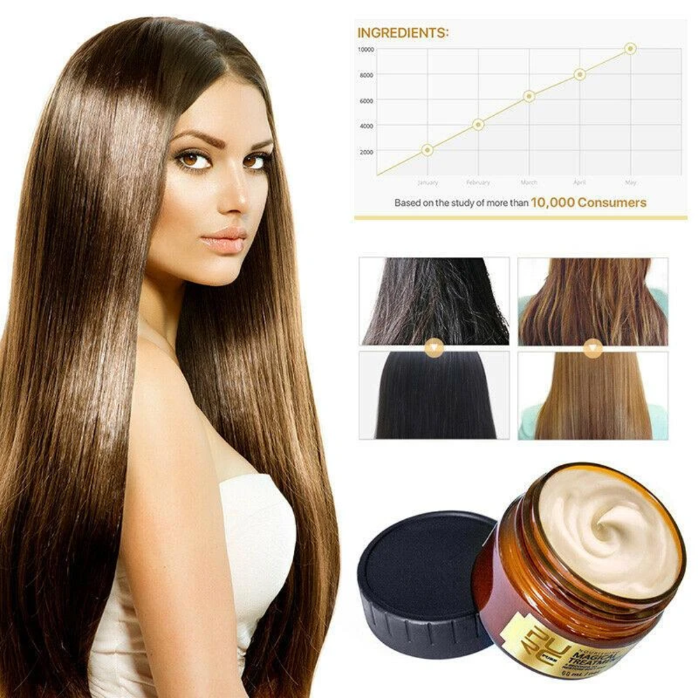 Haarmaske Reparatur für seidig-weiches Haar - Natürliche Pflege 120ml