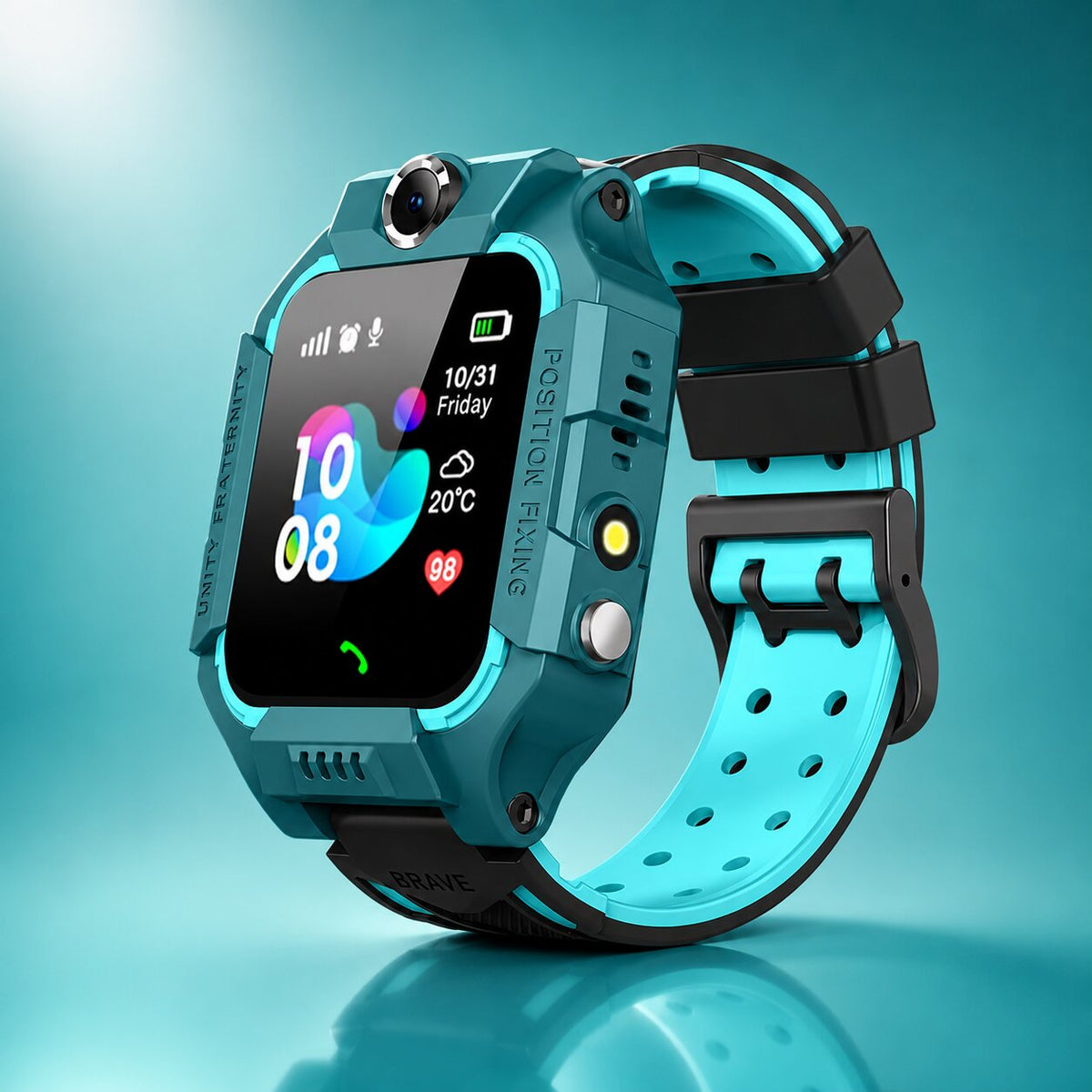 Kinder Smartwatch mit GPS Ortung, Telefon, SOS und Kamera