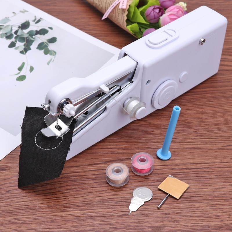 Mini Nähmaschine Handnähmaschine – Kleidung einfach reparieren