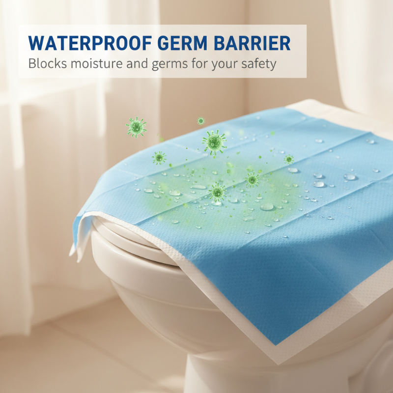 Hygienischer Toilettensitzschutz für unterwegs – wasserdicht & rutschfest