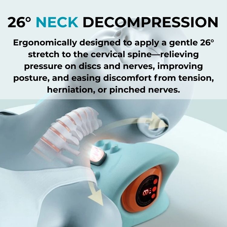 EMS Nackenmassagegerät elektrisch mit Wärmefunktion