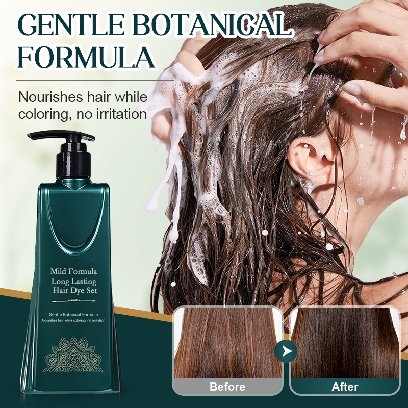 Pflanzliche Haarfarbe Schwarz ammoniakfrei natürlich 160ml