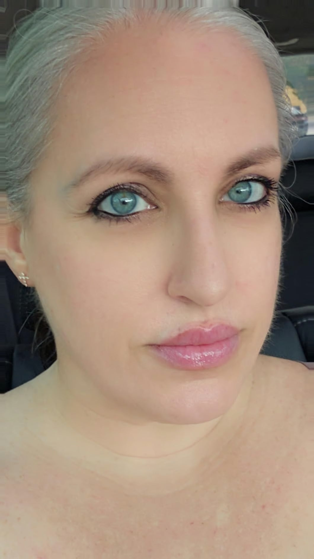 Schwarzer Kajal Eyeliner Wischfest Natürlich für Empfindliche Augen