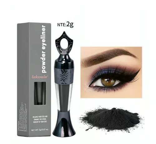 Schwarzer Kajal Eyeliner Wischfest Natürlich für Empfindliche Augen