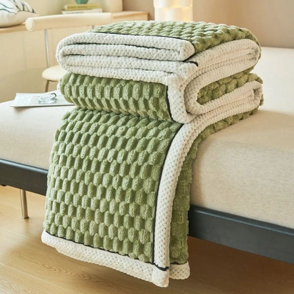 Sherpa-Fleece Kuscheldecke – weich, warm und vielseitig einsetzbar