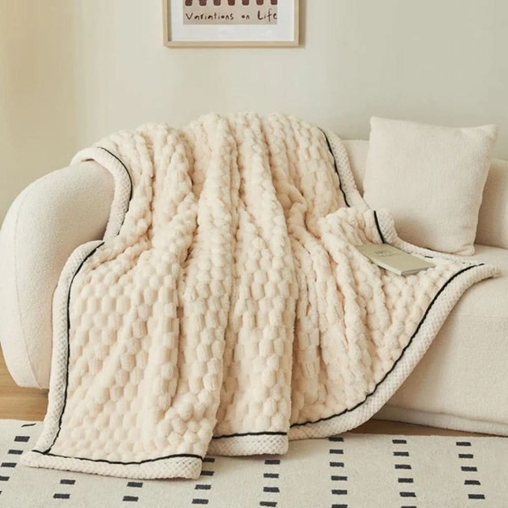 Sherpa-Fleece Kuscheldecke – weich, warm und vielseitig einsetzbar