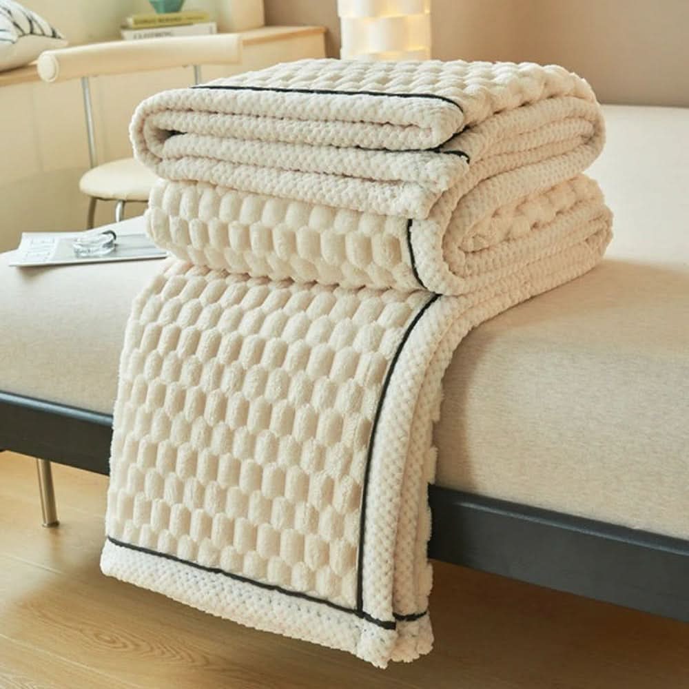 Sherpa-Fleece Kuscheldecke – weich, warm und vielseitig einsetzbar