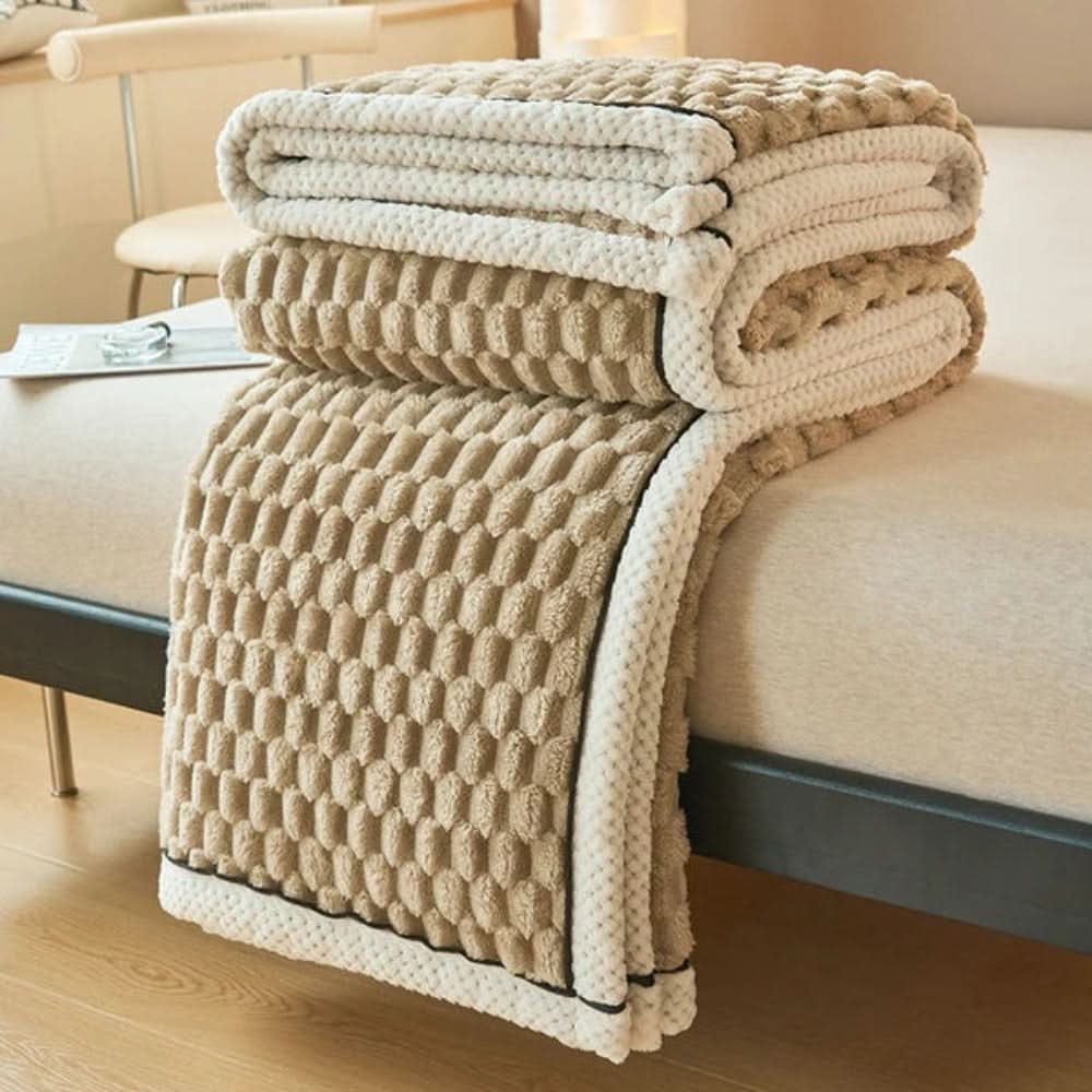 Sherpa-Fleece Kuscheldecke – weich, warm und vielseitig einsetzbar