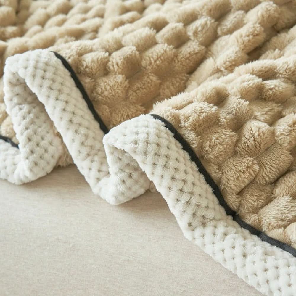 Sherpa-Fleece Kuscheldecke – weich, warm und vielseitig einsetzbar