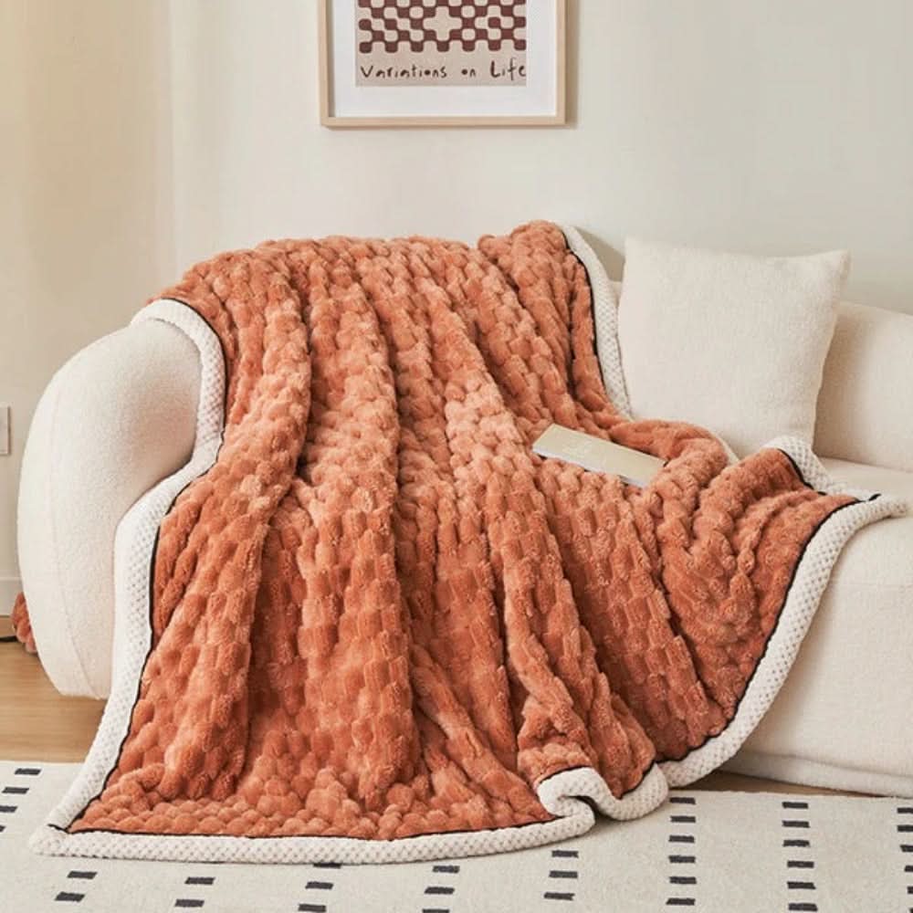 Sherpa-Fleece Kuscheldecke – weich, warm und vielseitig einsetzbar