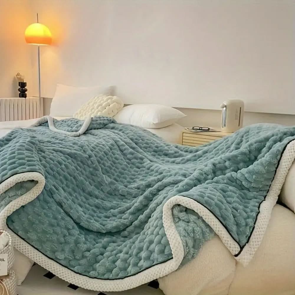 Sherpa-Fleece Kuscheldecke – weich, warm und vielseitig einsetzbar