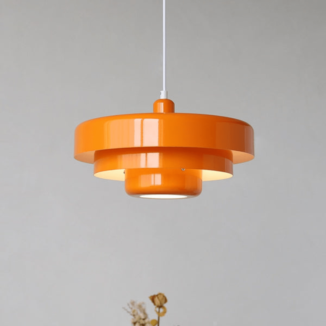 Minimalistische Pendelleuchte im nordischen Design mit Macaron-Farben