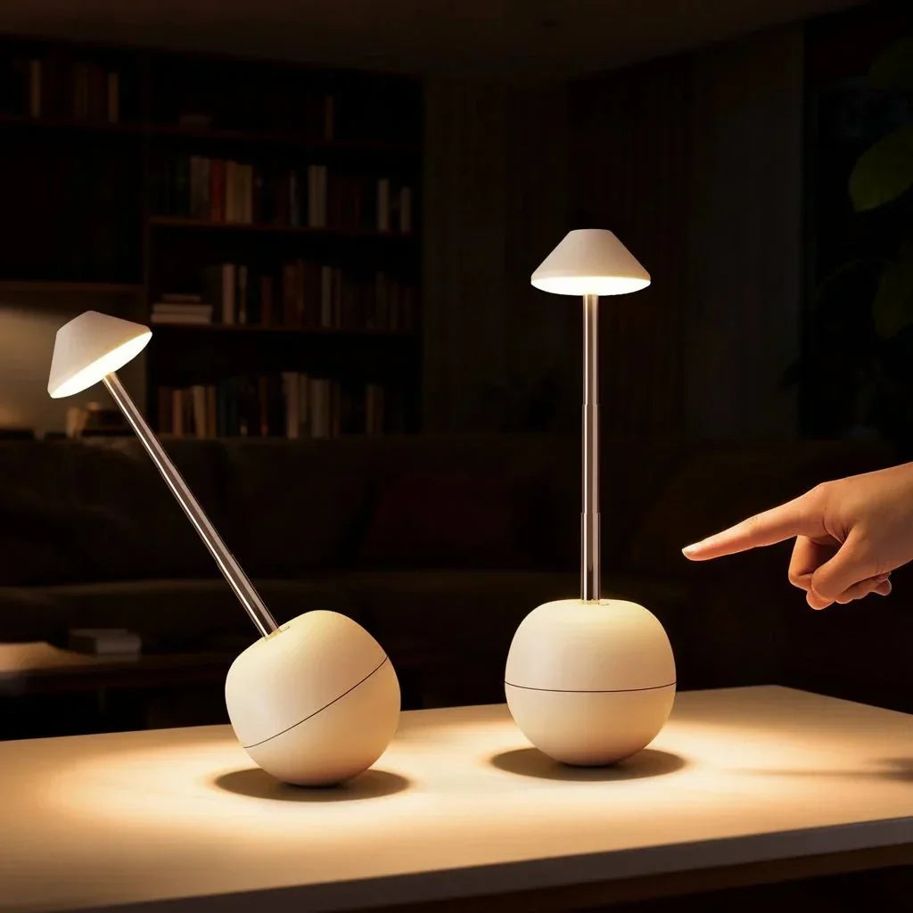 LED Nachttischlampe mit Fernbedienung und USB-Anschluss