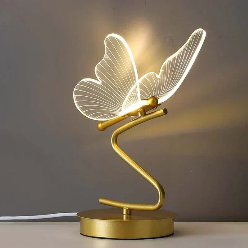 LED Tischleuchte aus Eisen und Acryl – kompaktes modernes Design
