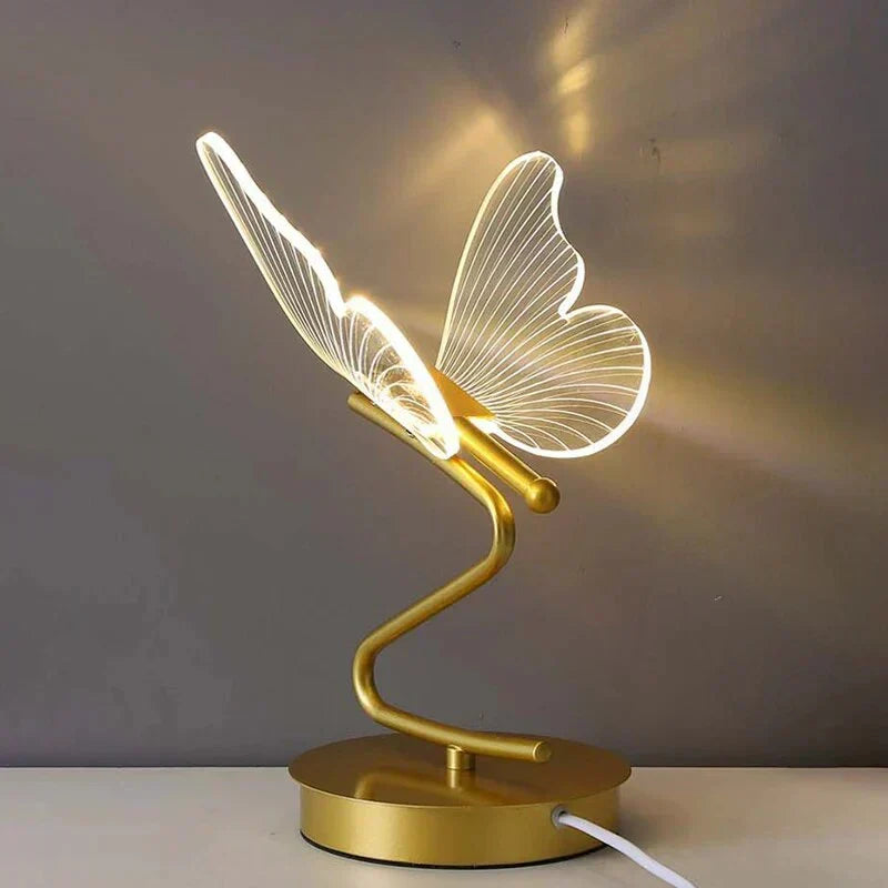 LED Tischleuchte aus Eisen und Acryl – kompaktes modernes Design