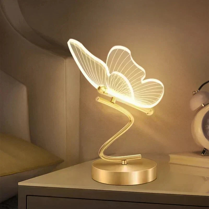 LED Tischleuchte aus Eisen und Acryl – kompaktes modernes Design