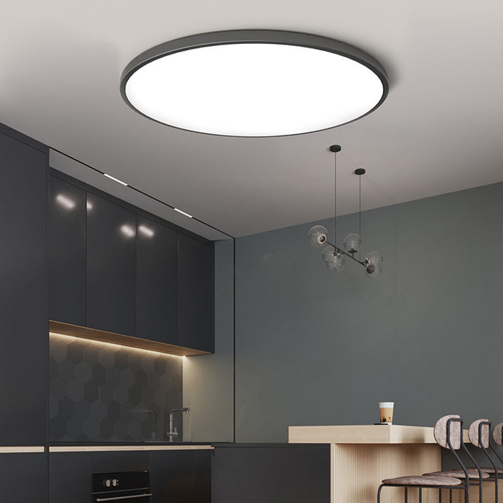 Runde LED Deckenleuchte flach – modern für Wohn- und Schlafzimmer