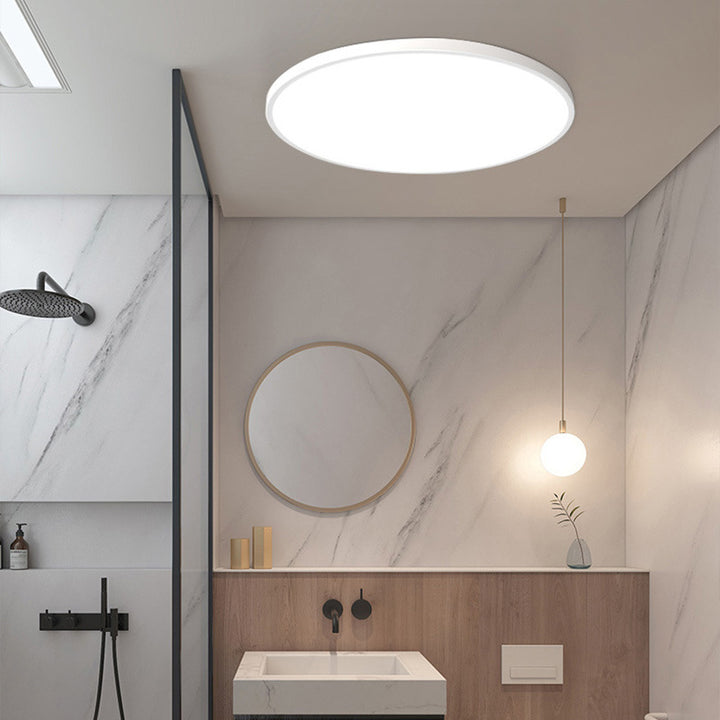 Runde LED Deckenleuchte flach – modern für Wohn- und Schlafzimmer