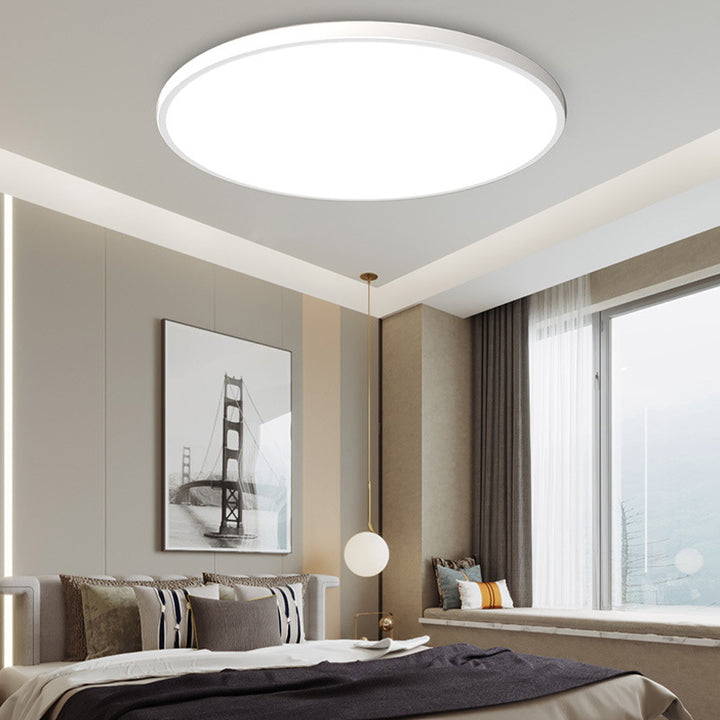 Runde LED Deckenleuchte flach – modern für Wohn- und Schlafzimmer