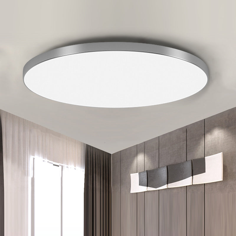 Runde LED Deckenleuchte flach – modern für Wohn- und Schlafzimmer