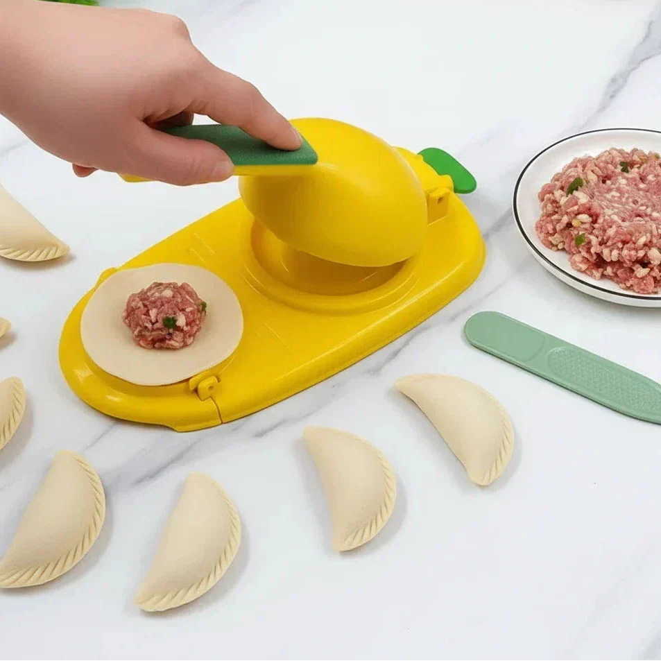 Teigtaschen Form – 2-in-1 Dumpling Maker für Dumplings & Ravioli
