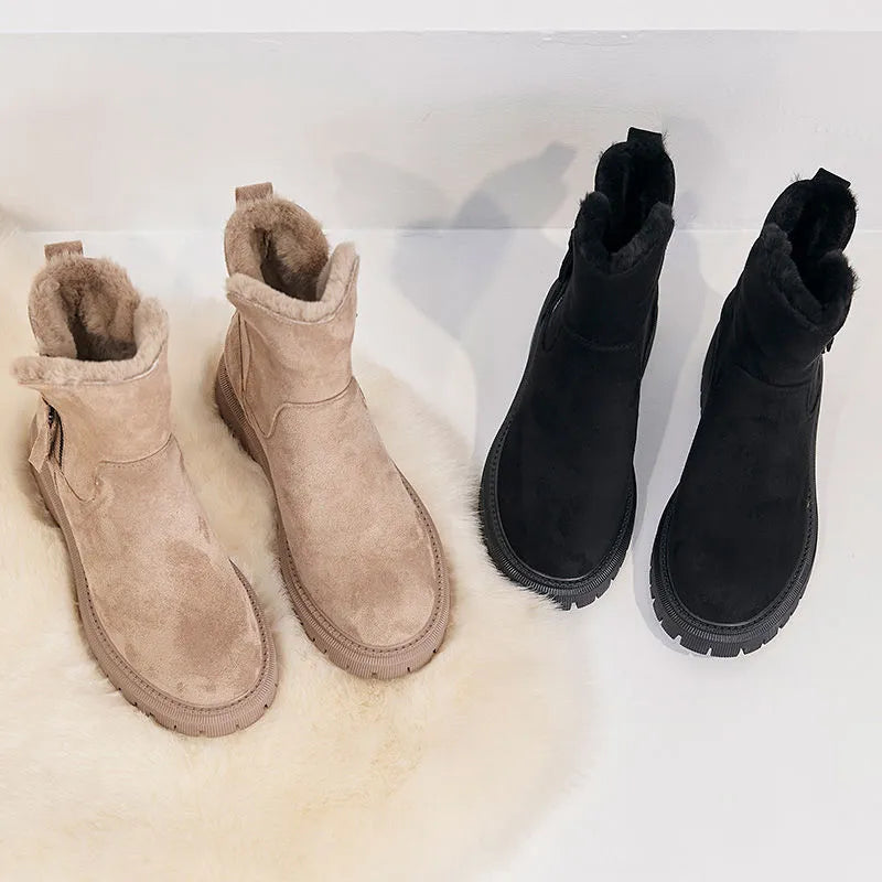 Orthopädische Winterstiefel mit Fußgewölbestütze für Damen