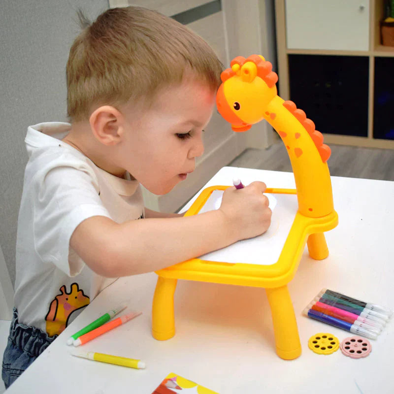 Kinder Maltafel Dinosaurier Design - Magnetische Zeichentafel