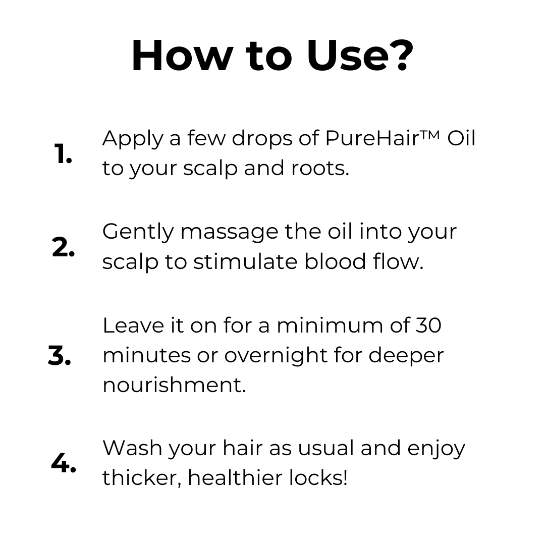 Natürliches Haarwuchsöl mit Rosmarin und Ginseng für Haarwachstum