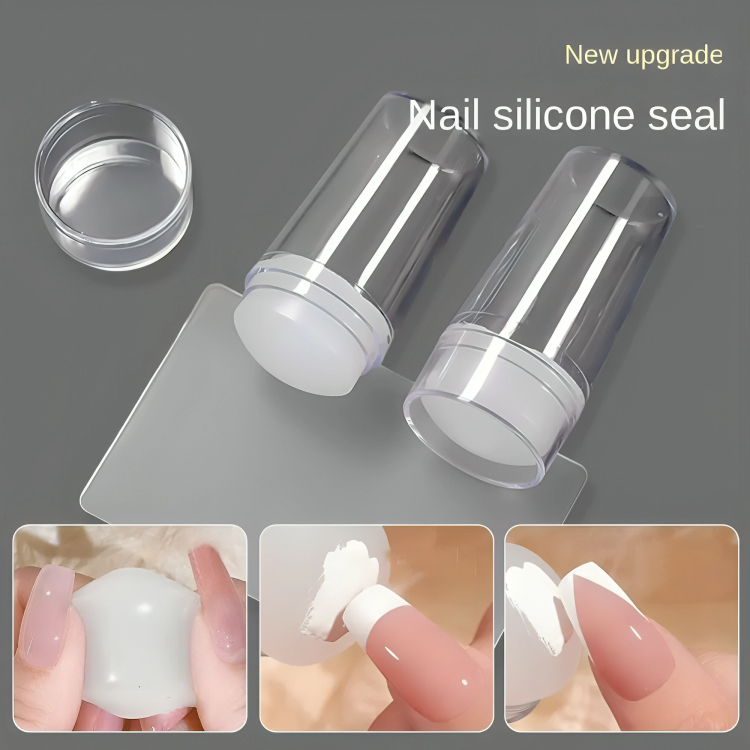French Tip Nagelstempel Set - Maniküre Stempelset für perfekte Nägel