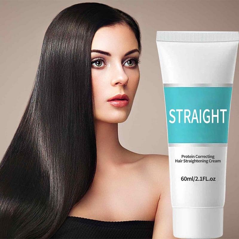 Keratin Haarglättungscreme - Anti-Frizz Haarpflege für glattes Haar