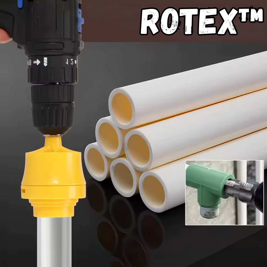 Rohrgewindeschneider Set 3-teilig für PVC Kunststoffrohre 1/2" 3/4" 1"