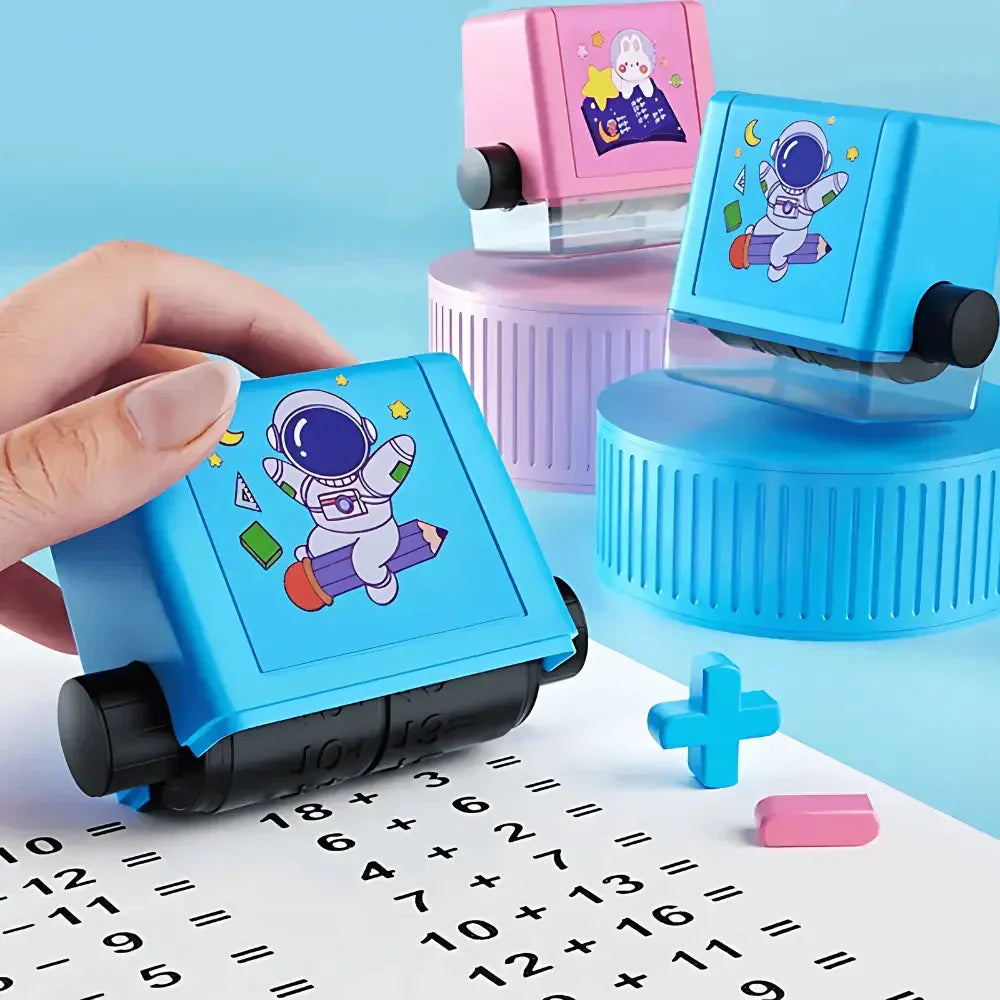 Mathematik Stempelset 4er Set - Grundrechenarten für Kinder