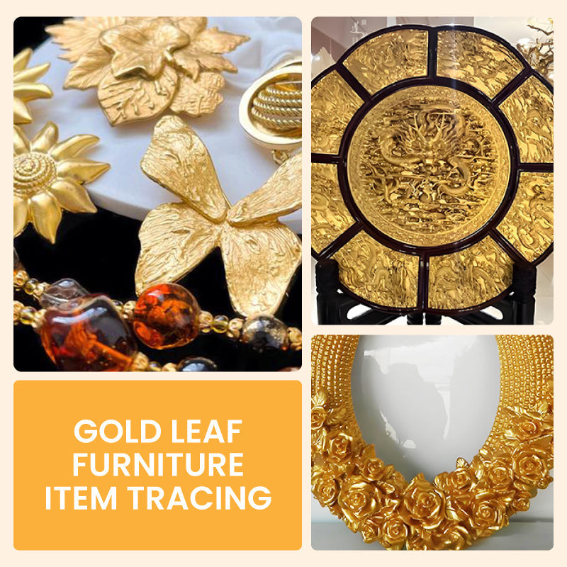 Metallfarbe Gold Silber für DIY Projekte - Wasserbasierte Lackfarbe 200g