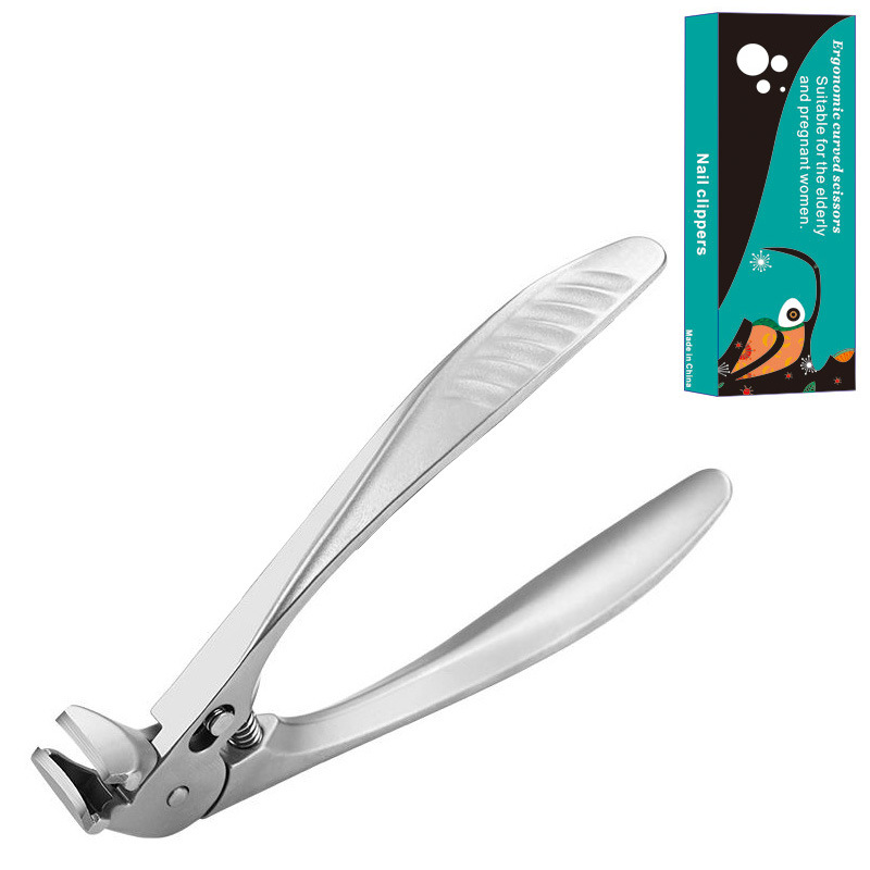 Nagelknipser Edelstahl Profi - Ergonomisch mit Nagelfeile Set